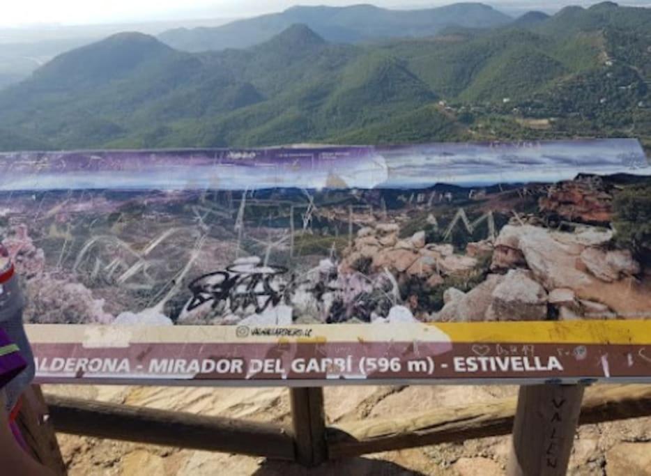 شقة Piso Sierra Calderona A 15 Minutos Del Mar Estivella المظهر الخارجي الصورة